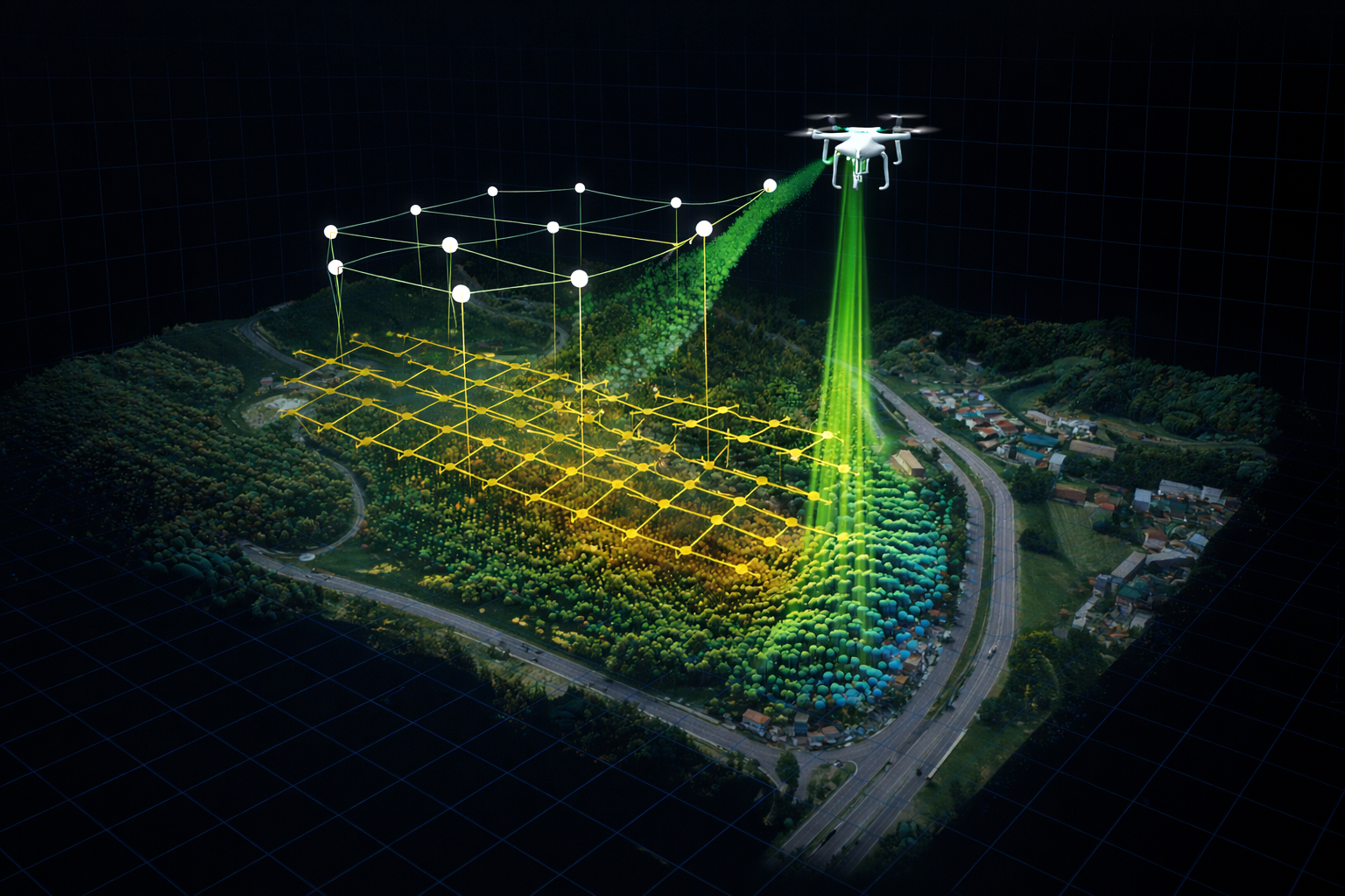 Dron Mapping Geospatial Feed